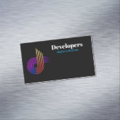 NovaCode Digital Solutions Magnetisch Visitekaartje (Voorbeeld)