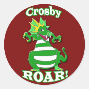 NovakDragonFinal Ronde Sticker