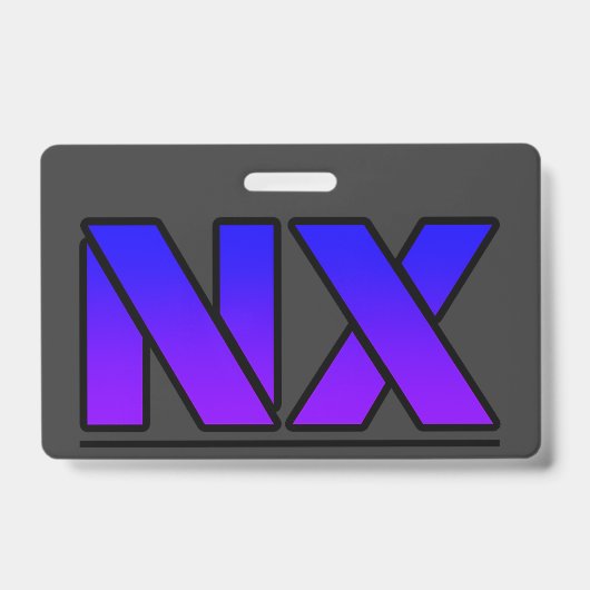 Novarix Schlüsselanhänger Badge (Front)