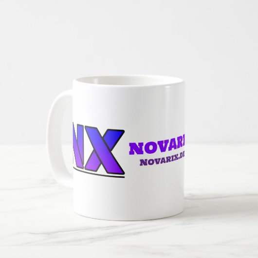 novarix tasse koffiemok (Voorkant links)