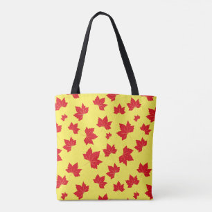 Novel Fall Leaves Sac fourre-tout graphique