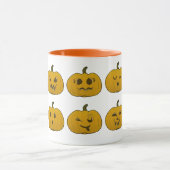 Novelt Vintage Halloween Citrouilles Mug (Centre)