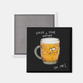 Novelty Beer Monster Koelkast Magnet Magneet (Voorkant / Achterkant)