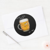 Novelty Beer Monster sticker (Envelop)