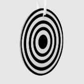 Novelty Black and White Bullseyes Cercles (devant)
