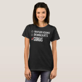 Novelty Corgi Dog For Women Men T-shirt (Voorkant volledig)