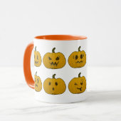 Novelty  Halloween pompoenen Mok (Voorkant links)
