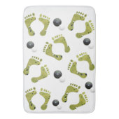 Novelty Lawn Bowls Design Badmat (Voorkant Verticaal)