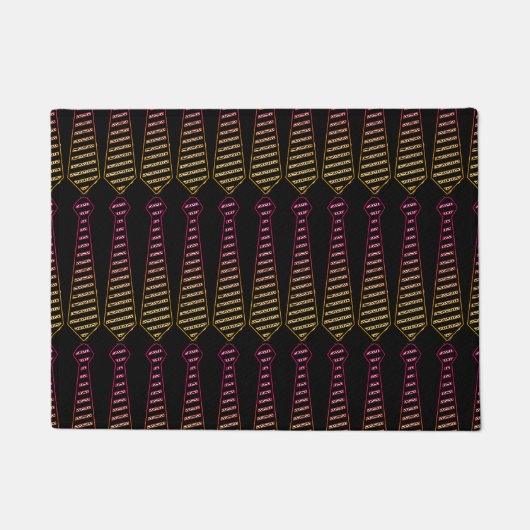 Novelty Ties Deurmat (Voorkant)