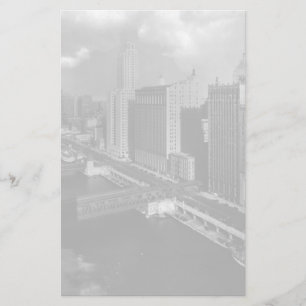 november 1939: De stad Chicago Briefpapier