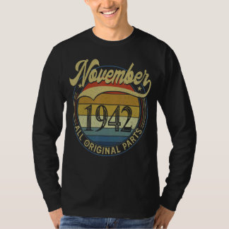 November 1942 Alle originele onderdelen Vintage Ve T-shirt