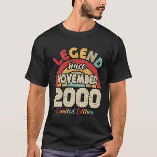 november 2000 Legende sinds november 2000 T-shirt
