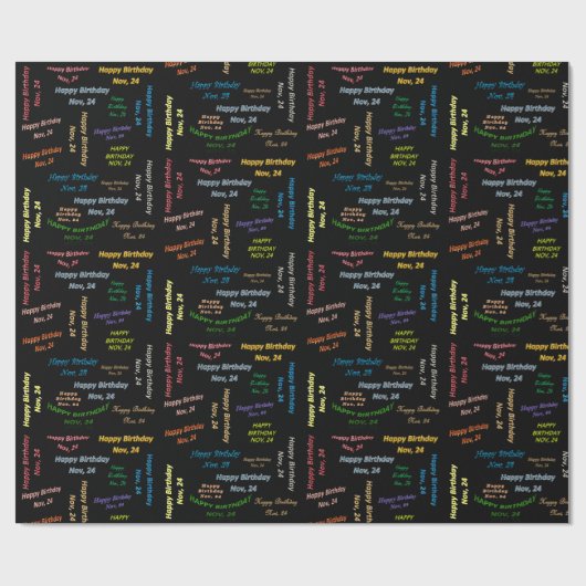 November 2010, 24 cadeaupapier (Vlak)