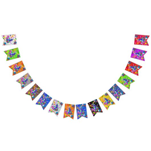November, 20 Bunting Banners (Alle)