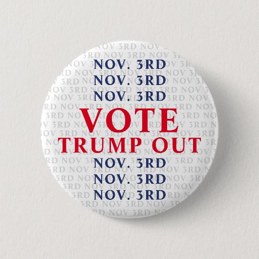 November, 3 november ronde button 5,7 cm (Voorkant)