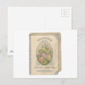  november Birthday Briefkaart (Voorkant / Achterkant)