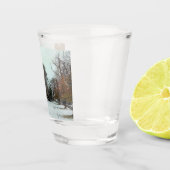 November bomen shot glas (Rechts)