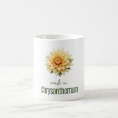 November Chrysanthemum Flower Mug | Coffee Cup Koffiemok (Center)