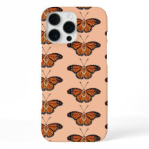 November Citrien Monarch Vlinder Patroon Ontwerp