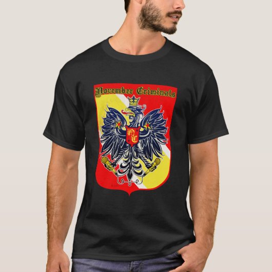 November Criminals Crest Shirt (Voorkant)
