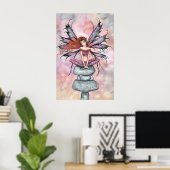 November Fairy Art Print Poster van Molly Harrison (Thuiskantoor)