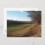 November Field II Briefkaart (Voorkant / Achterkant)