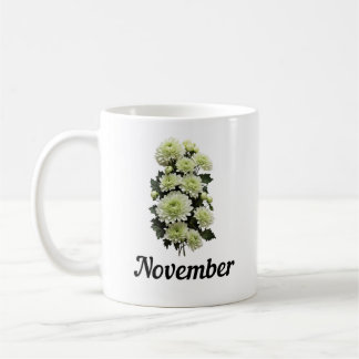 November Geboorte Bloem Mok, Verjaardag Bloem Mok