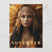 *~* NOVEMBER Hoofddeksel Topaas Geboortesteen AP53