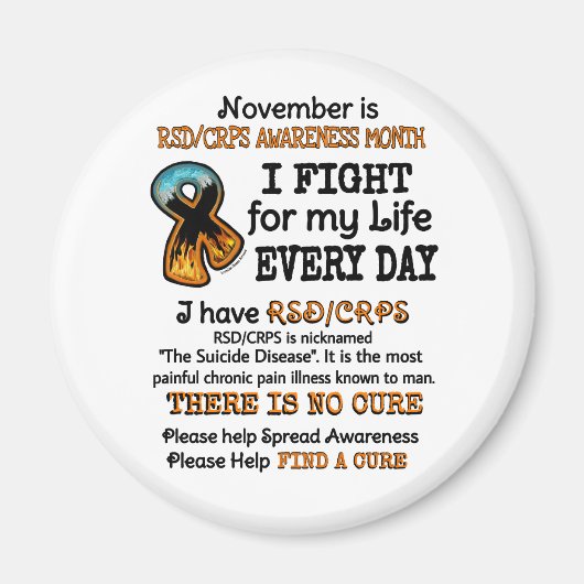 November...ik vecht magneet (Voorkant)