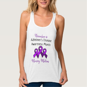 November is de maand van Alzheimer Disease Awarene Tanktop