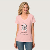 November is de Maand van de Bewustheid van de Kank T-shirt (Voorkant volledig)