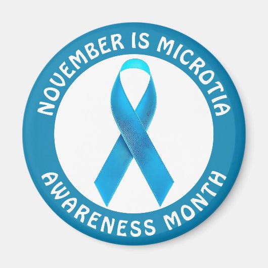November is Microtia Awareness Month Magneet (Voorkant)