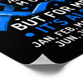 November is Nationale Diabetes Bewustmakingssteun Poster (Hoek)