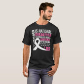 November is nationale maand van het Bewustmakingsv T-shirt (Voorkant volledig)