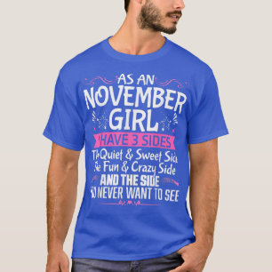 November Koningin Geboren in november 2011 T-shirt