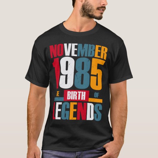 November Legend T-shirt (Voorkant)