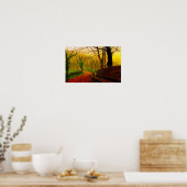 November Middag Stapleton Park Grimshaw Poster (Keuken)