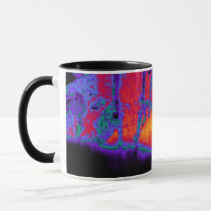 November Mok deur door Angus energieke kleuren & k