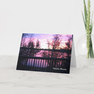 November Morning Kaart