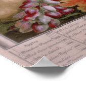 November "Twaalf maanden fruit" Poster (Hoek)