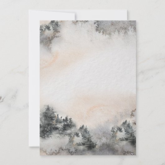 November Wedding Invitation (Dos)