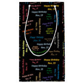 Novembre, 19 Anniversaire Cadeau Sac (Dos)