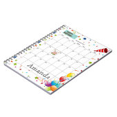 Novembre 2022 Calendrier Joyeux Carnet d'anniversa (Côté gauche)