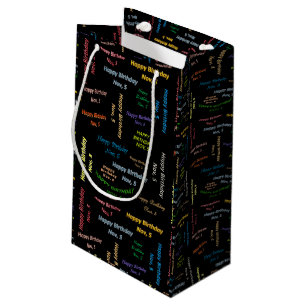 Novembre 5 Anniversaire Cadeau Sac