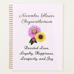 Novembre Mois de naissance Fleur Chrysanthème