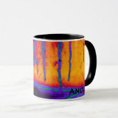 Novembre Porte Mug par Angus couleurs énergétiques (Devant droit)