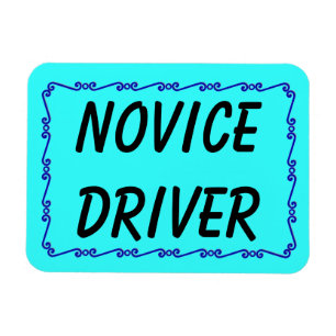 Novice Driver Magneet