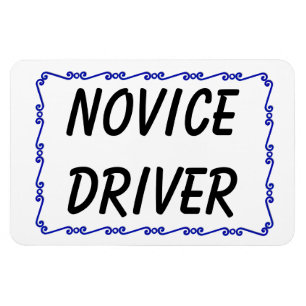 Novice Driver Magneet