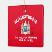 Novinophobia Flessen Keramisch Ornament (Links)