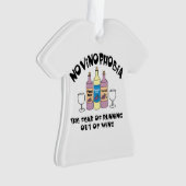 Novinophobia Flessen Ornament (voorkant)